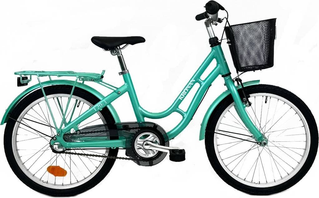 Kronan F20 3-växlad Turkos os Barncykel
