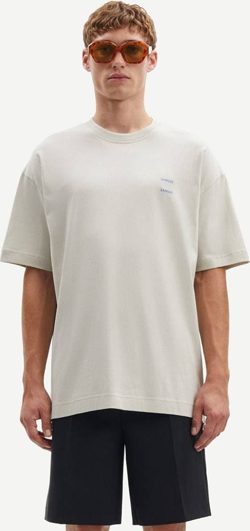 Samsøe Samsøe Joel Organic Cotton T-Shirt Moonstruck