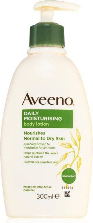 Aveeno Daily Moisturizing Body Lotion with Soothing Oat 300ml