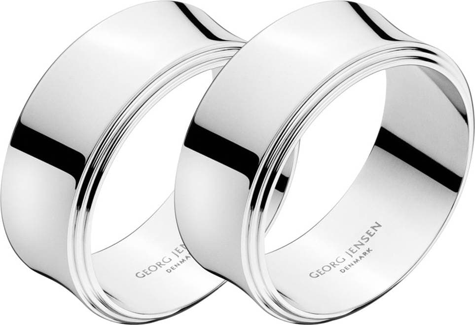 Georg Jensen Pyramide Servettring 2st