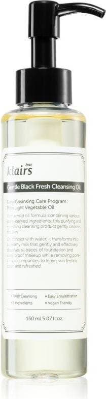 Klairs Gentle Black Deep Cleansing Oil 150ml