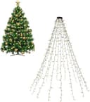 Goobay LED String Lights with Ring Black Julgransbelysning 400 Lampor