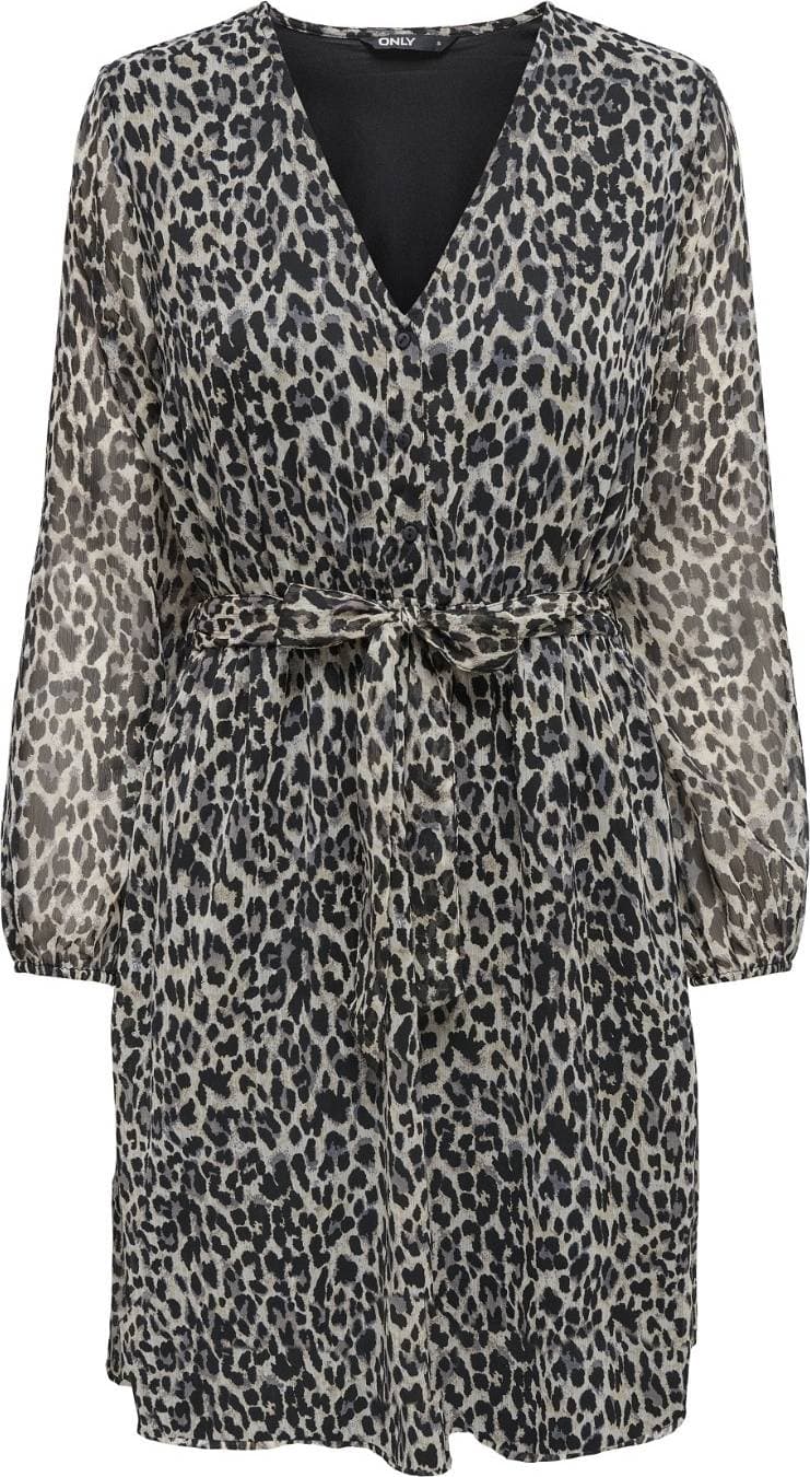 Only Cera Short Dress - Grey/Pumice Stone