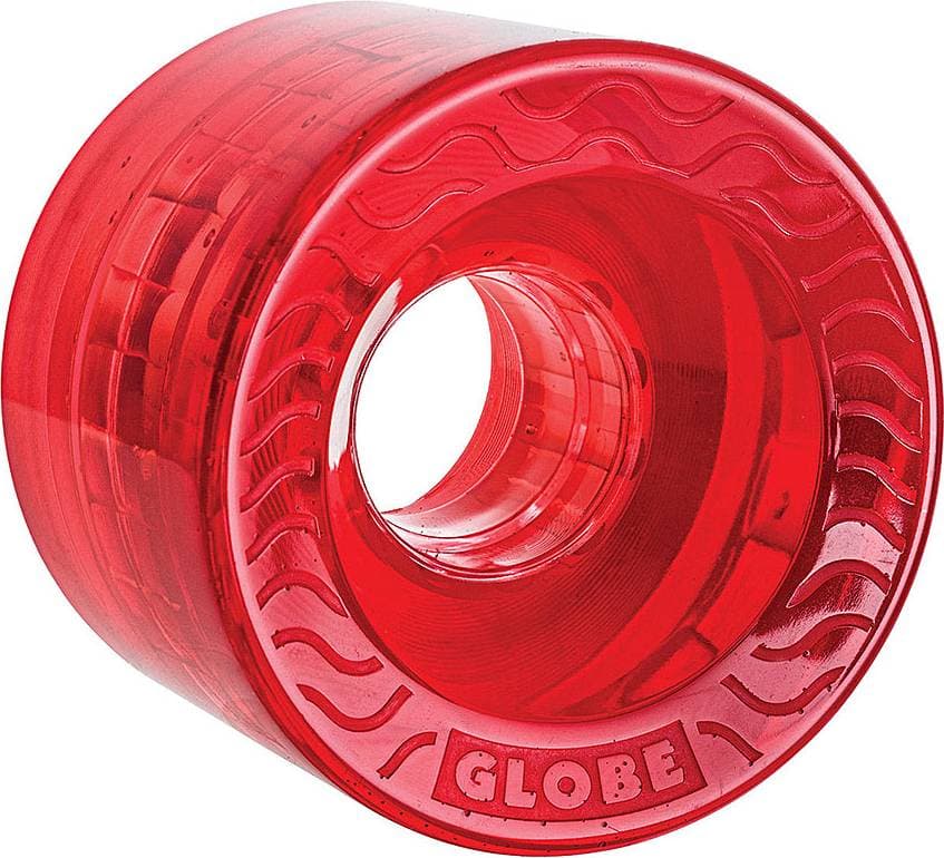 Globe Globe Hjul Retro Flex Cruiser Wheel Clear/Red 83A 58mm