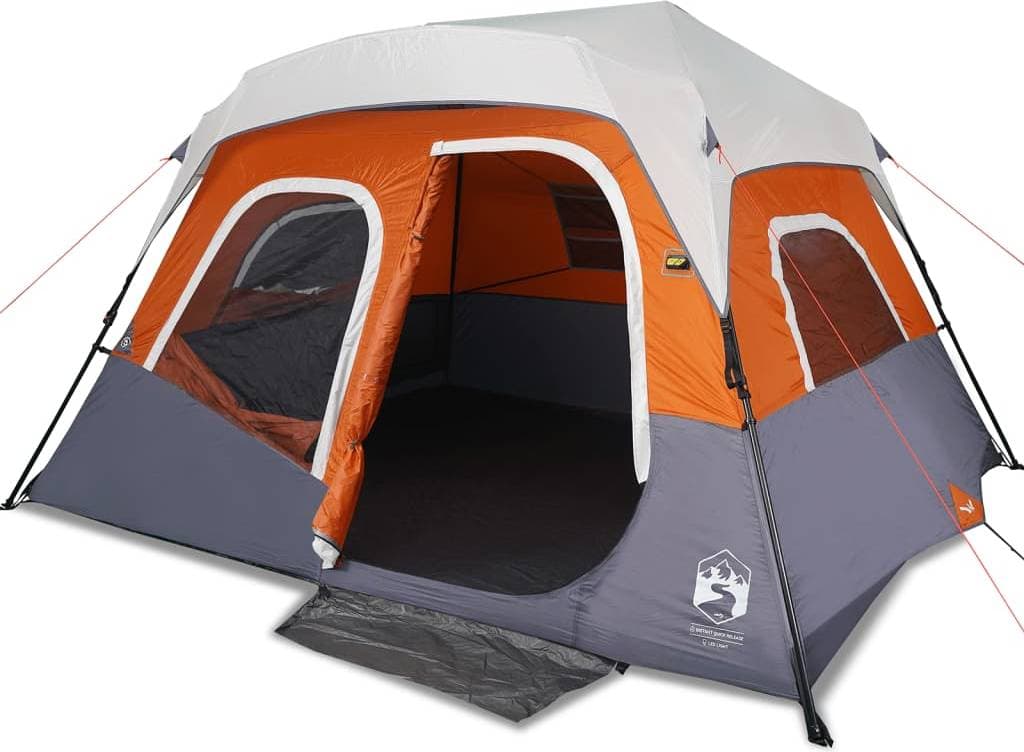 vidaXL Camping Tent with LED Lights