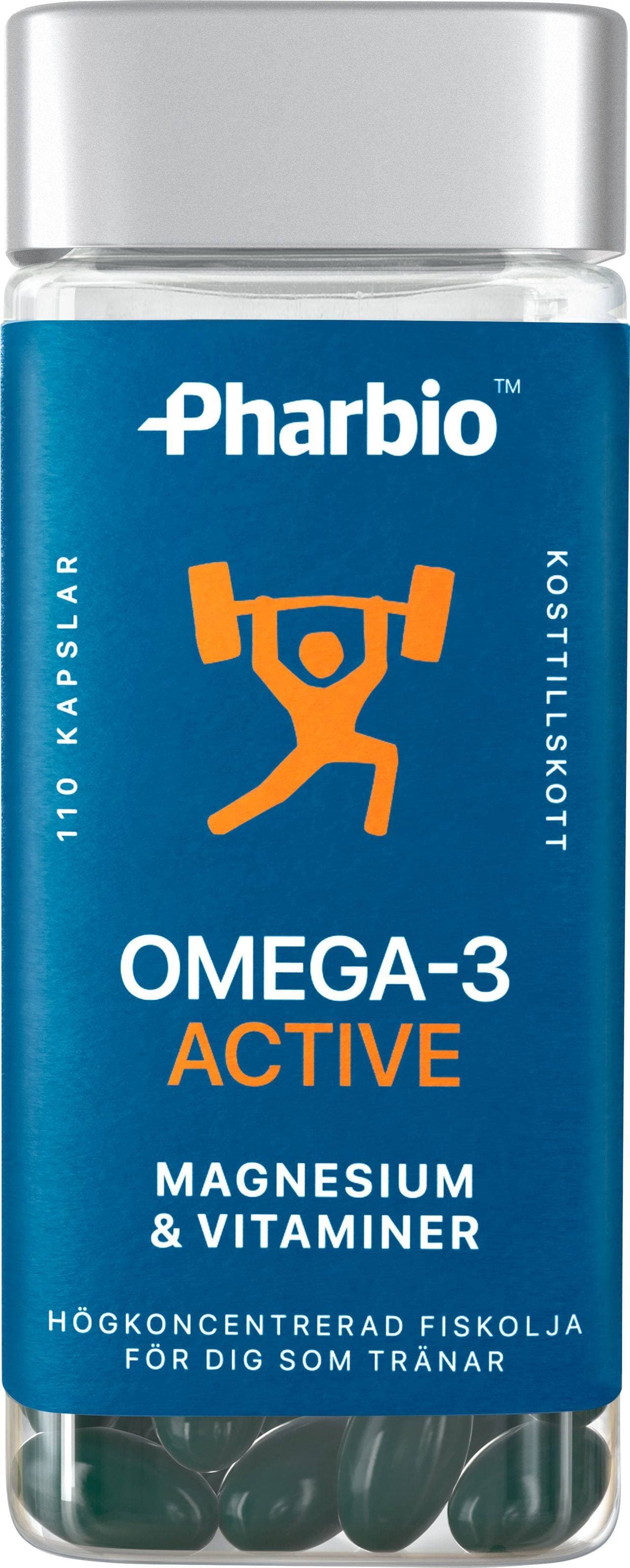 Pharbio Omega-3 Active 110 st
