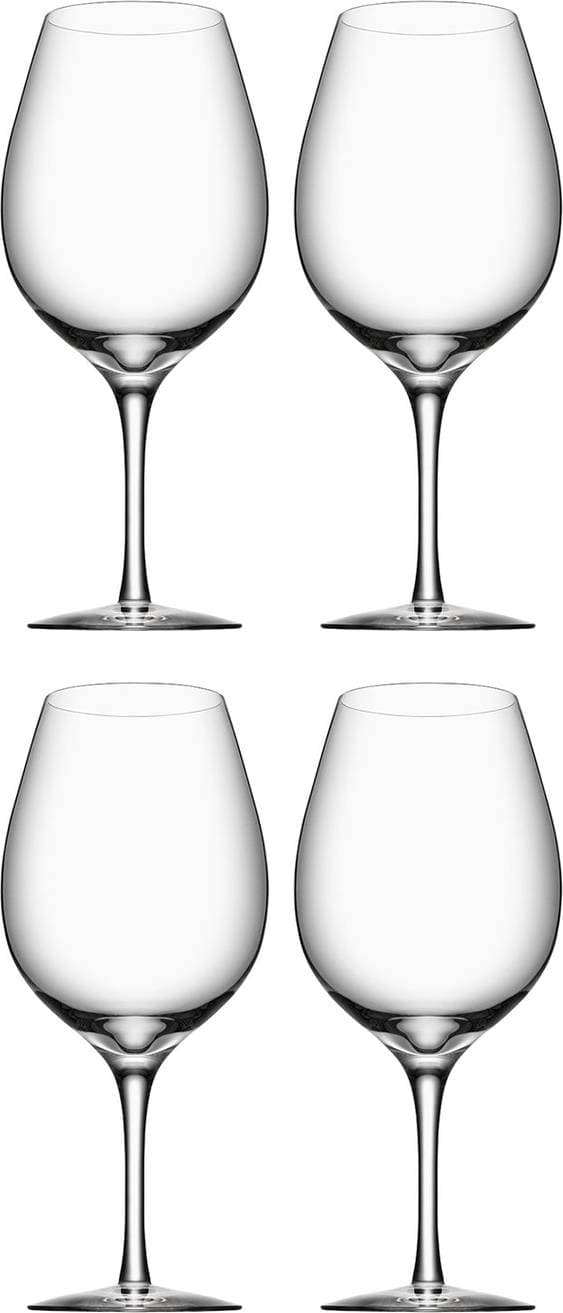 Orrefors More Rödvinsglas 61cl 4st