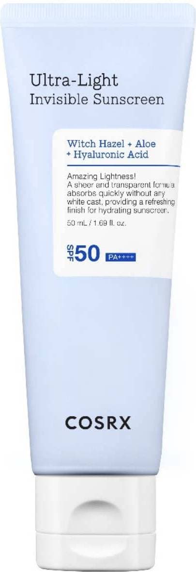 Cosrx Ultra-Light Invisible Sunscreen SPF50 PA++++ 50ml