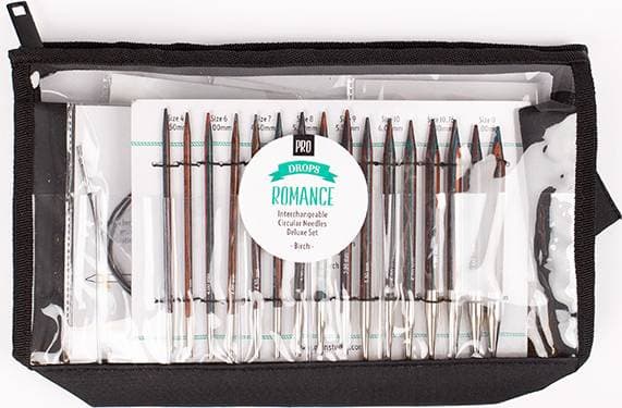 Drops Design Pro Romance Interchangeable Circular Needles Deluxe Set
