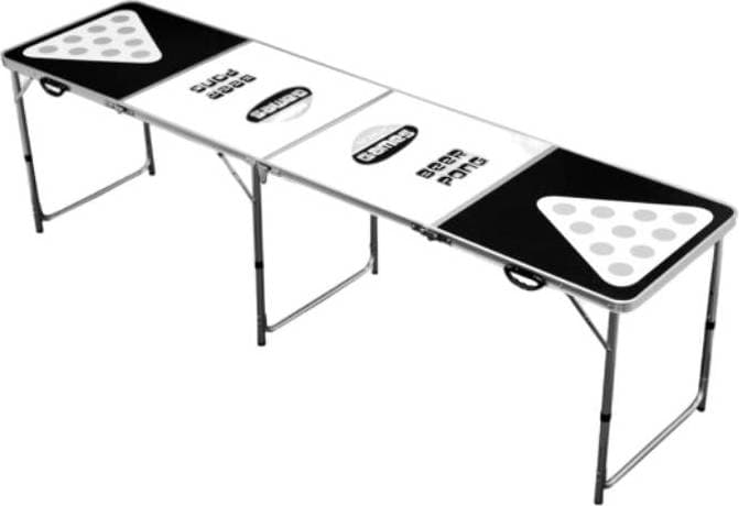 Nordic Games Drinking Games Beer Pong Table 24 Mugs & 24 Balls 240x60cm