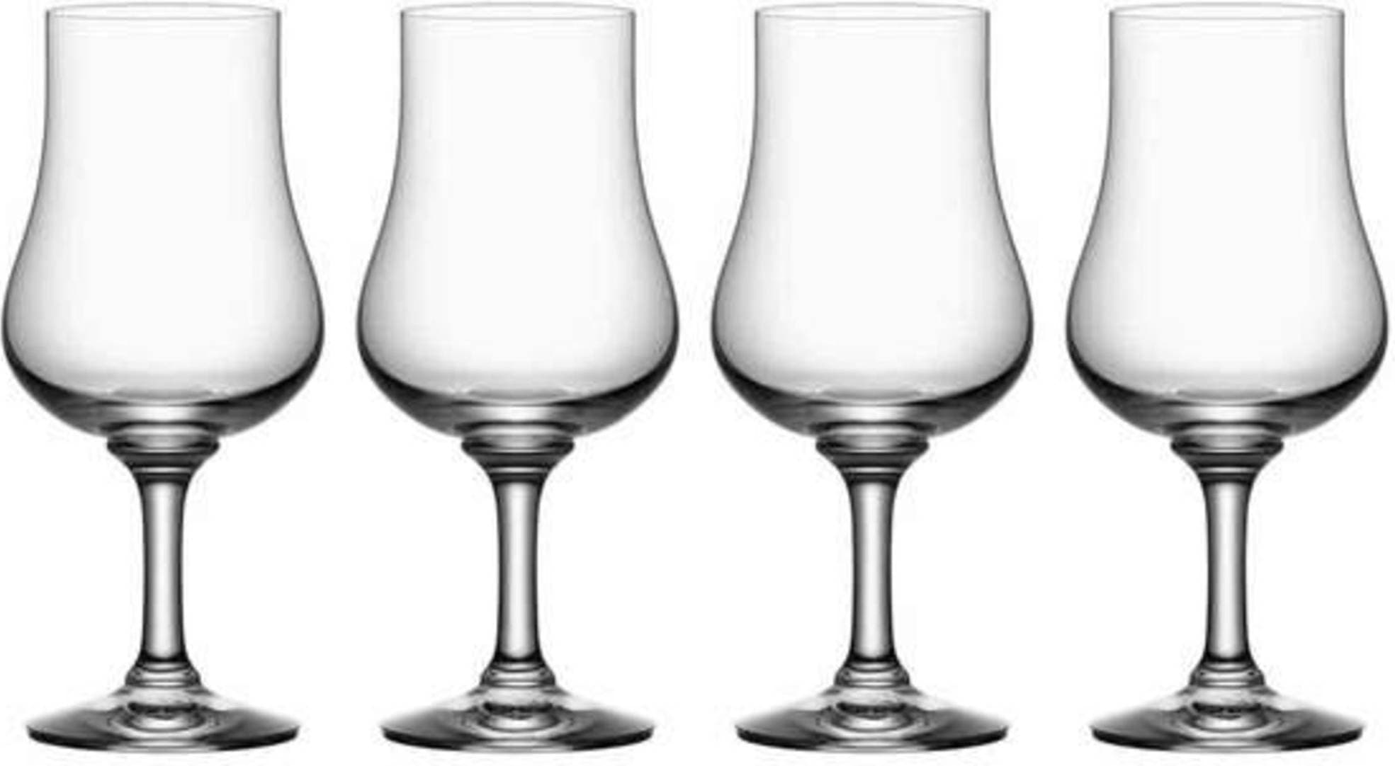 Orrefors Elixir Vitvinsglas, Rödvinsglas 28cl 4st