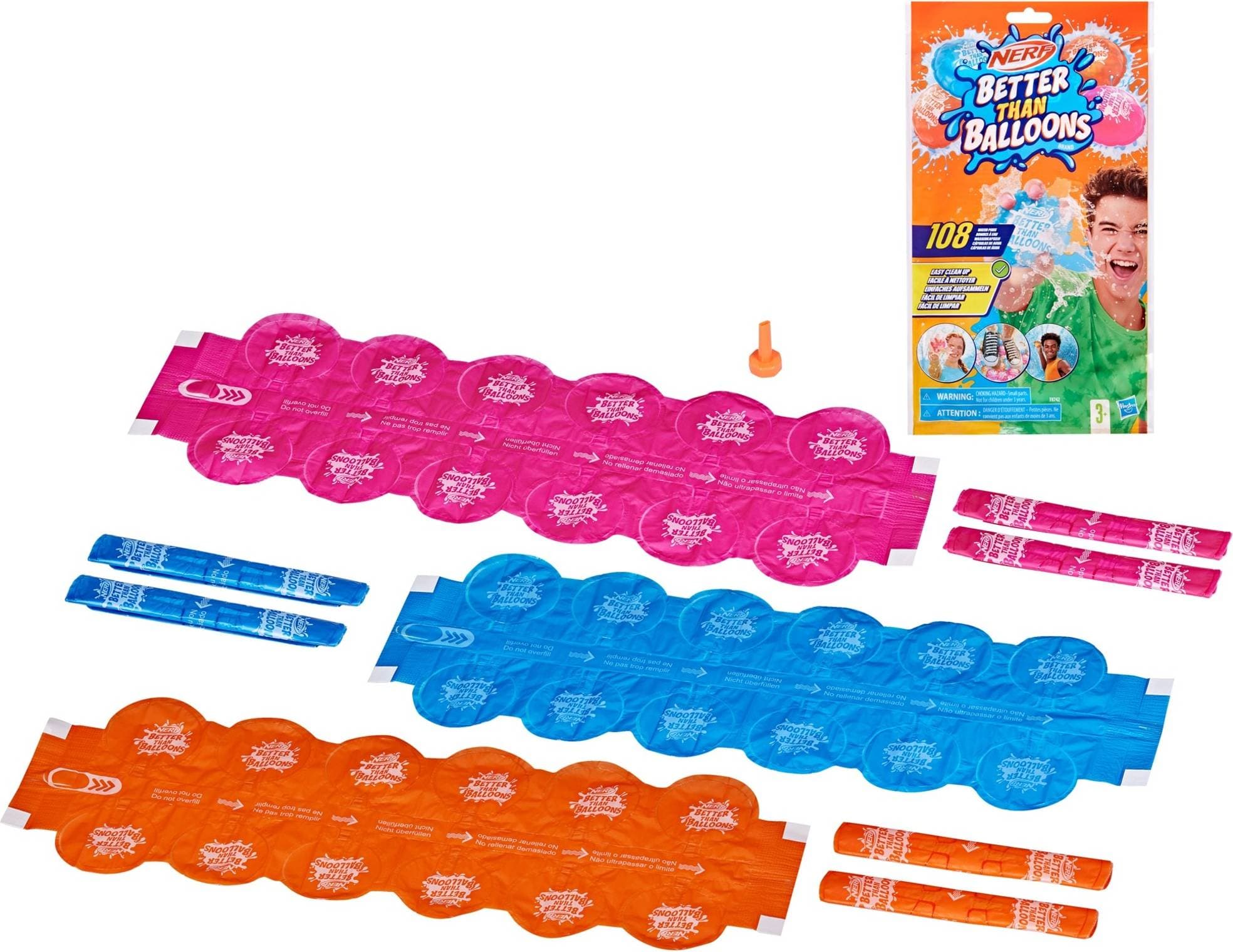 Hasbro Nerf Super Soaker Better Than Balloons 108 pcs