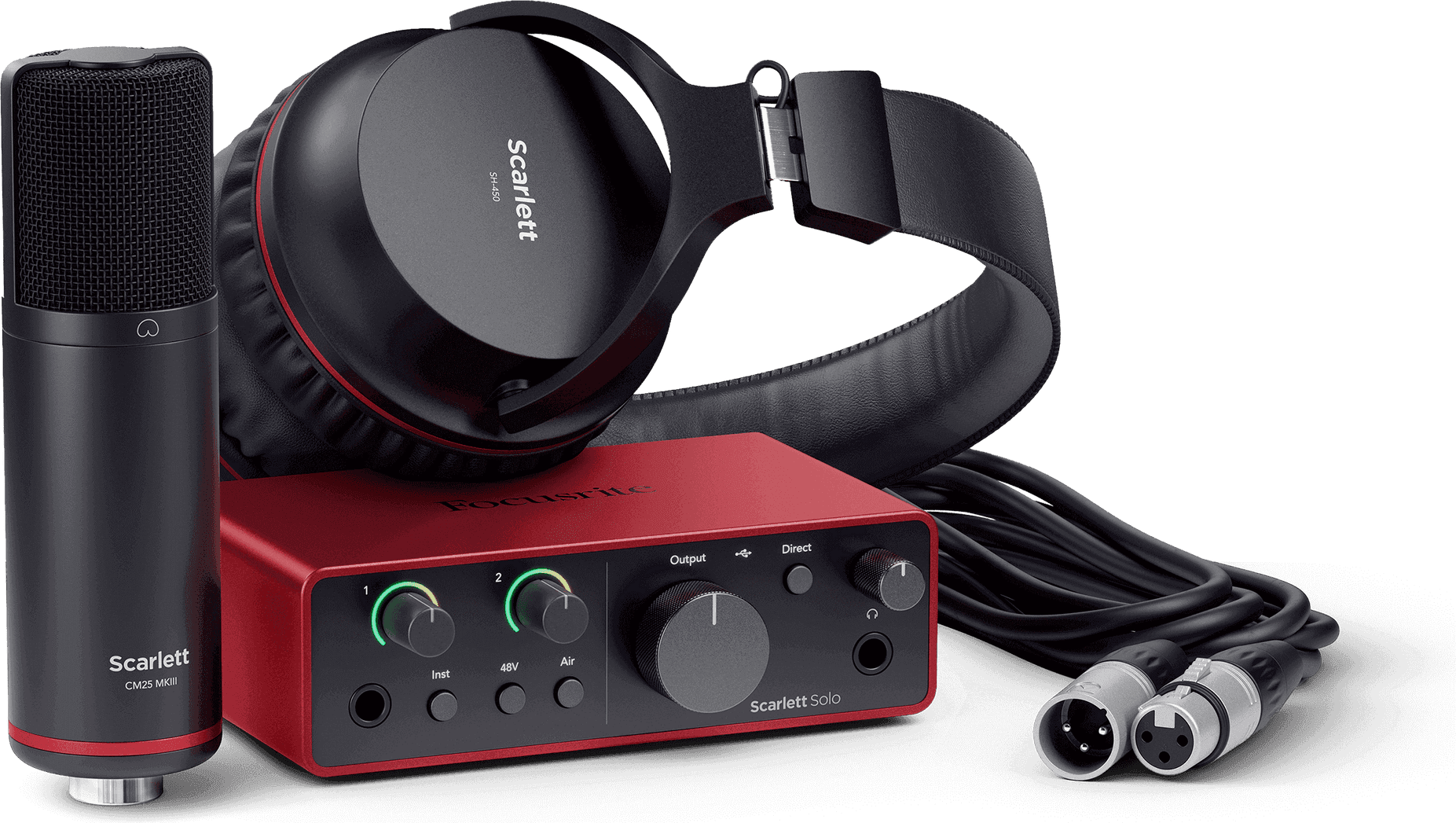 Focusrite Scarlett Solo Studio 4th Gen Studio Pack