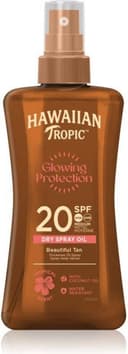 Hawaiian Tropic Glowing Protection Dry Oil Spray SPF20 200ml
