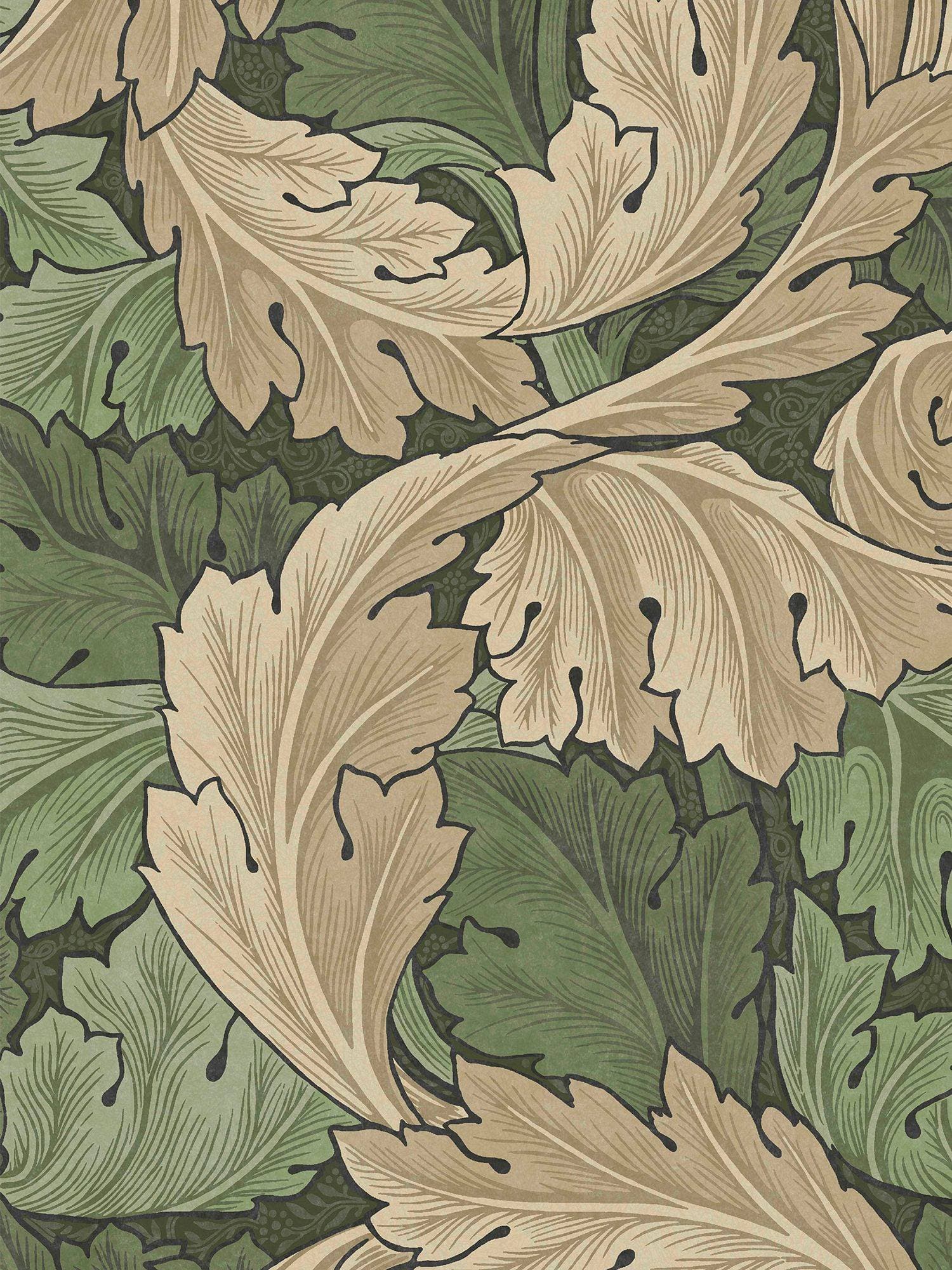 William Morris At Home Acanthus Green 124227