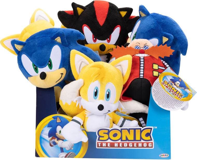 JAKKS Pacific Sonic the Hedgehog Plush 23 cm W10