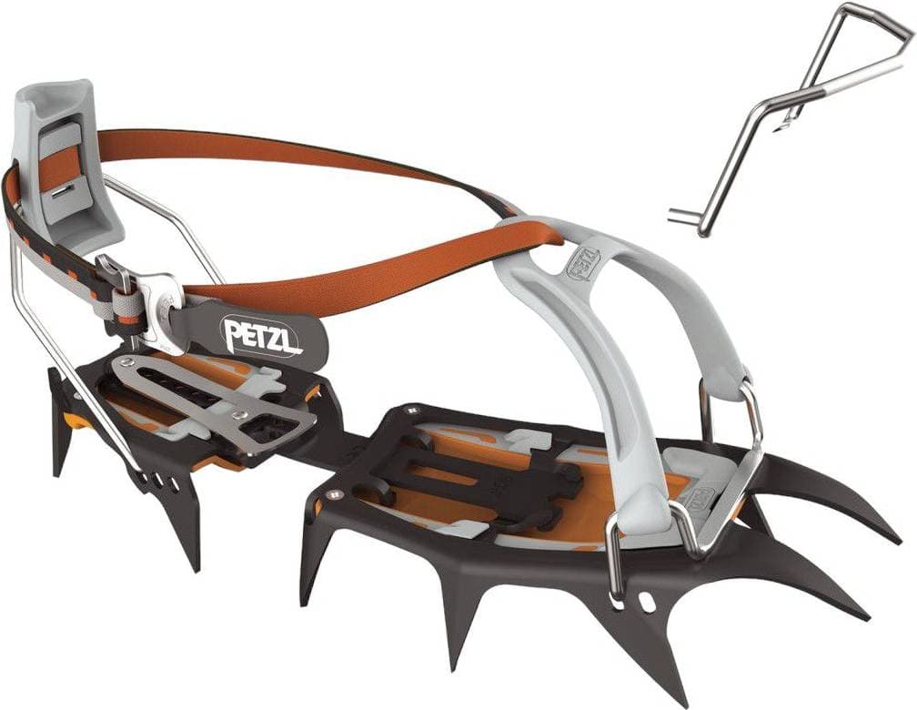 Petzl Vasak Leverlock Universel - Black/Orange