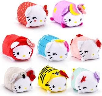 Hello Kitty Squishii Mjuk Och Kramvänlig Plyschfigur
