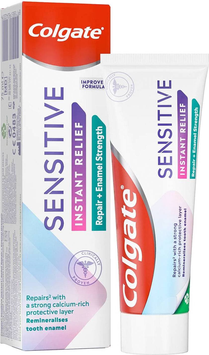 Colgate Sensitive Instant Relief Repair + Enamel Strength 75ml