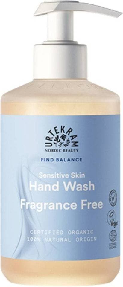 Urtekram Find Balance Fragrance Free Hand Wash 300ml 2-pack