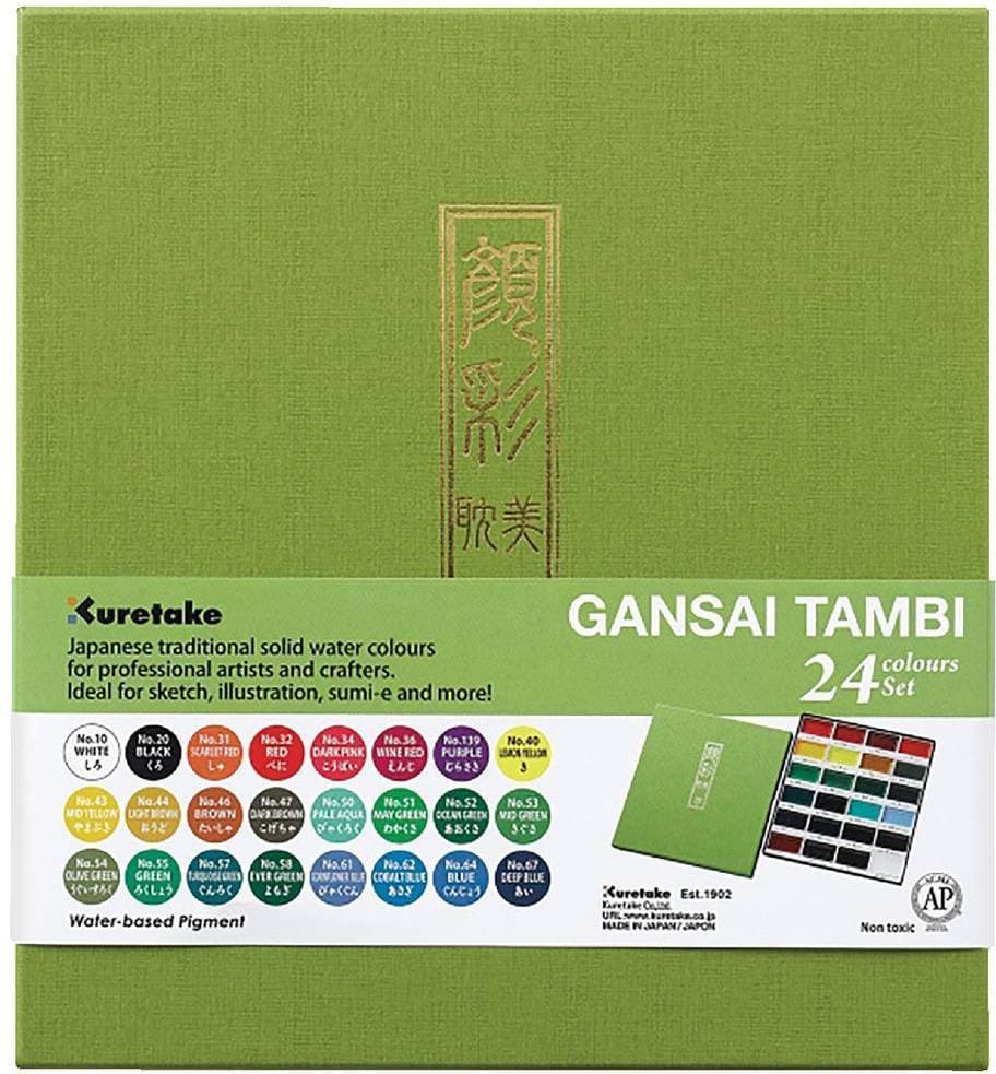 Kuretake Gansai Tambi 24 Colors Set