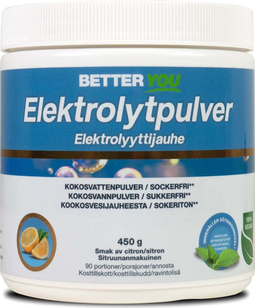 Better You Elektrolytpulver Citron 450g