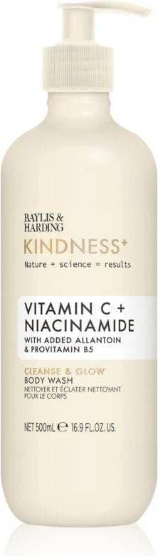 Baylis & Harding Kindness+ Vitamin C + Niacinamide Body Wash 500ml