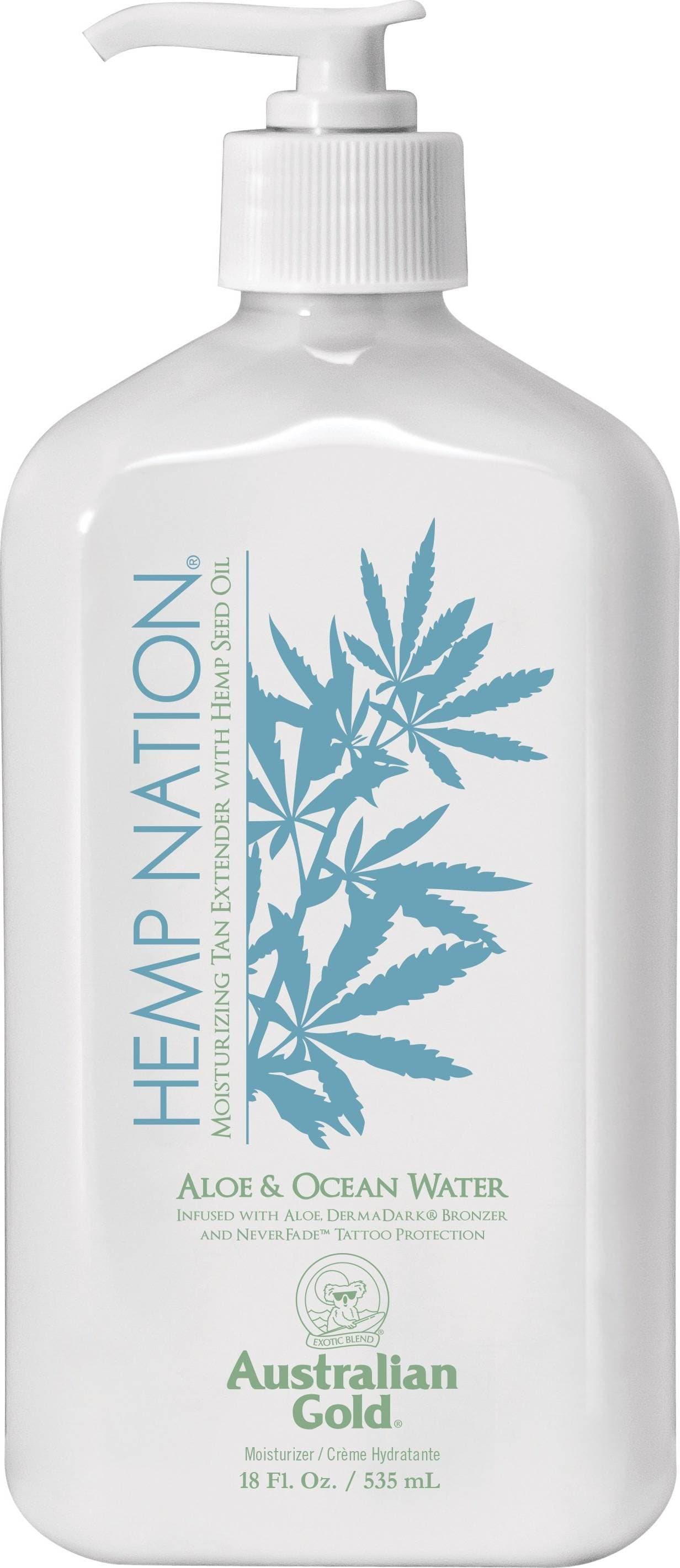 Australian Gold Hemp Nation Aloe & Ocean Water Lotion 535ml