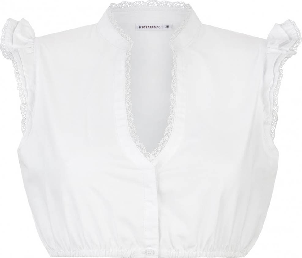 Stockerpoint Dirndlblus Fleur Vit - Vit