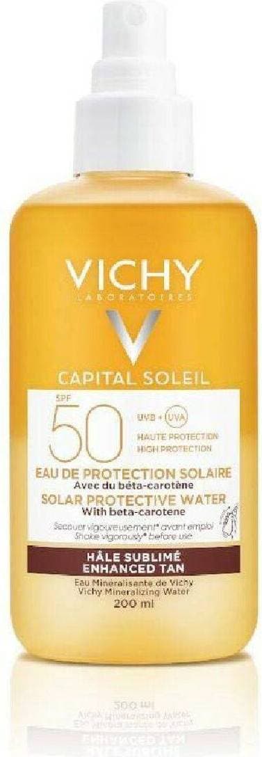 Vichy Capital Soleil Solar Protective Water Enhanced Tan SPF50 200ml