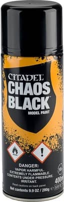 Games Workshop Citadel Spray Chaos Black 400ml