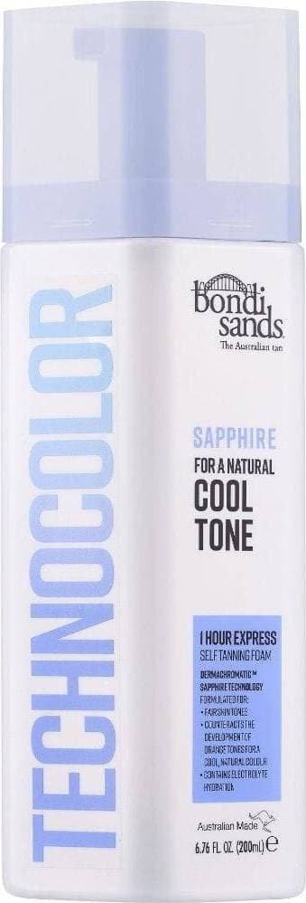 Bondi Sands Technocolor 1 Hour Express Self Tanning Foam Sapphire 200ml