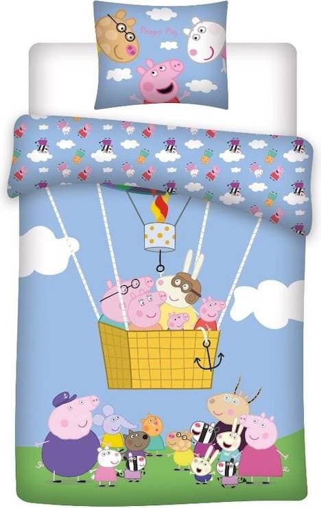 Peppa Pig Junior Size 100x140 cm Lakan Multi Sengeset 100x140cm
