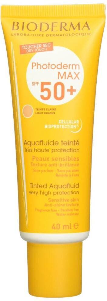 Bioderma Photoderm MAX Aquafluide Teinte Claire SPF50+ 40ml