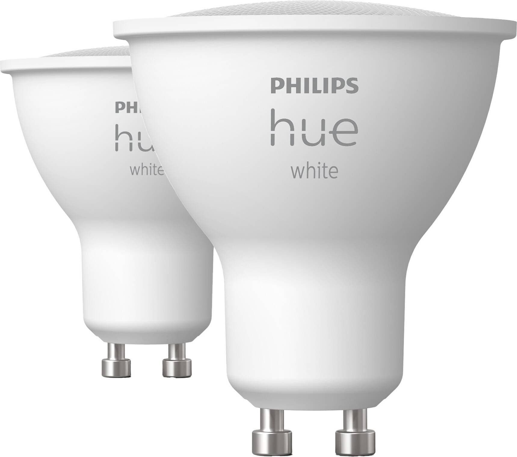 Philips Hue W Smart Lampa 4.2W GU10 2 St