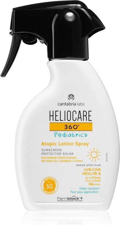 Heliocare 360º Pediatrics Atopic Lotion Spray SPF50 PA++++ 200ml
