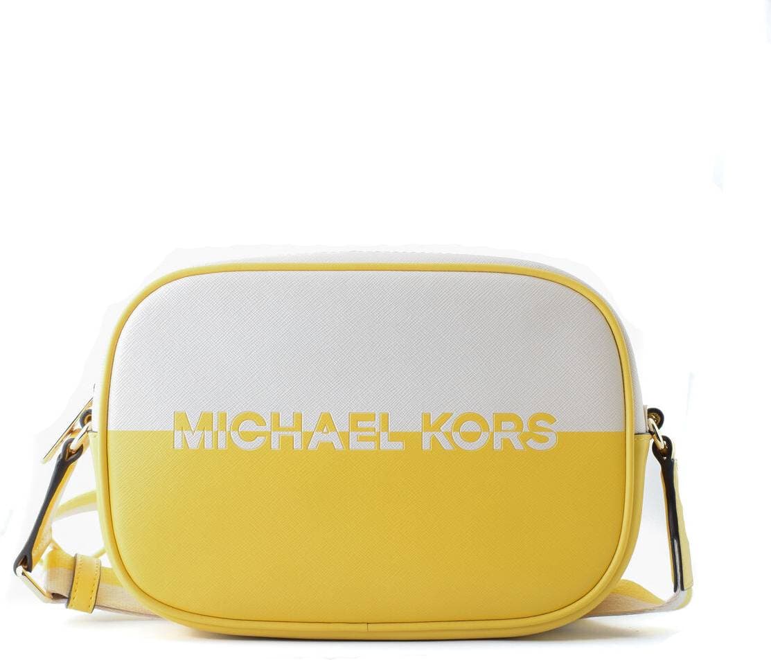 Michael Kors Axelväska JET SET TRAVEL Gul 22 x 15 x 6 cm