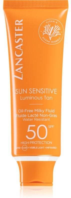 Lancaster Sun Sensitive Oil-Free Milky Fluid Luminous Tan SPF50 50ml