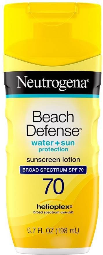 Neutrogena Beach Defense Water + Sun Protection Oxybenzone-Free Sunscreen Lotion SPF70 198ml