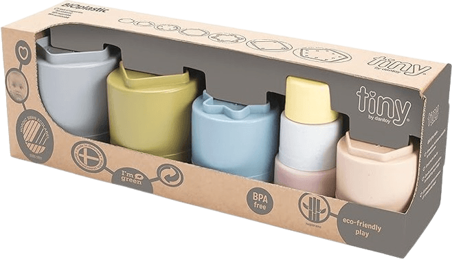 Dantoy Tiny Play Cups 6030