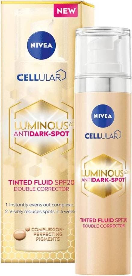 Nivea Luminous630 Anti Dark-Spot Tinted Fluid Double Corrector SPF20 40ml