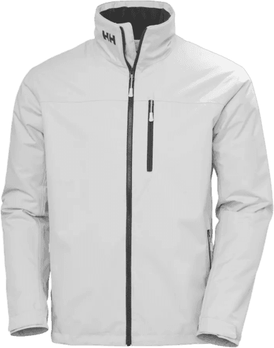 Helly Hansen Men’s Crew 2.0 Midlayer Sailing Jacket - Grey Fog