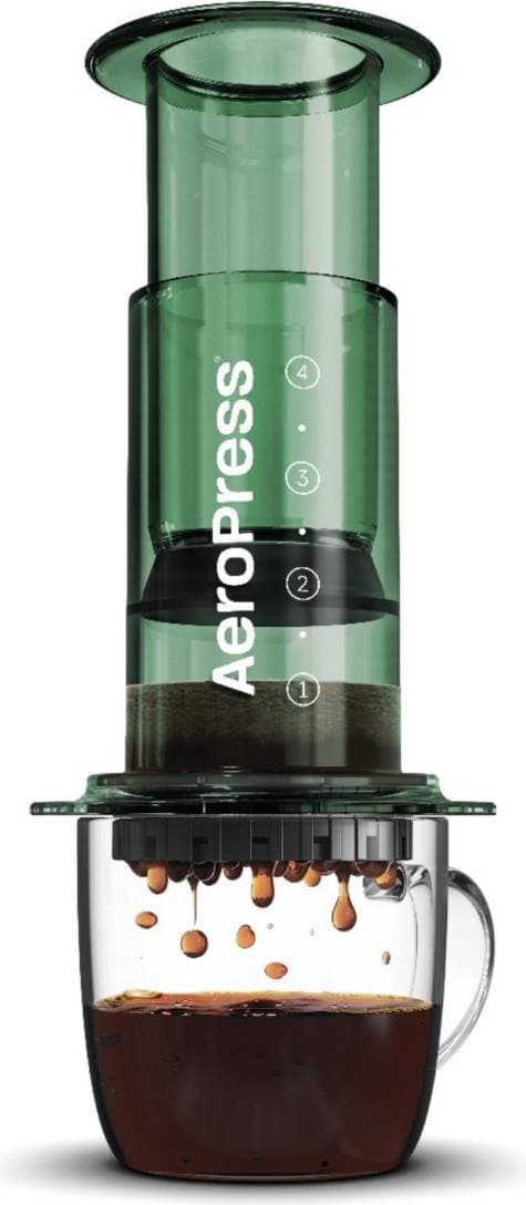 AeroPress Clear Green