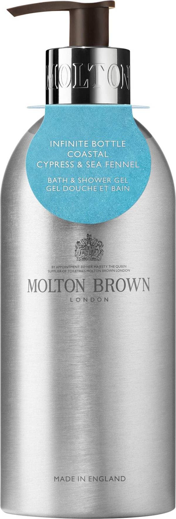 Molton Brown Bath & Shower Gel Coastal Cypress & Sea Fennel 400ml