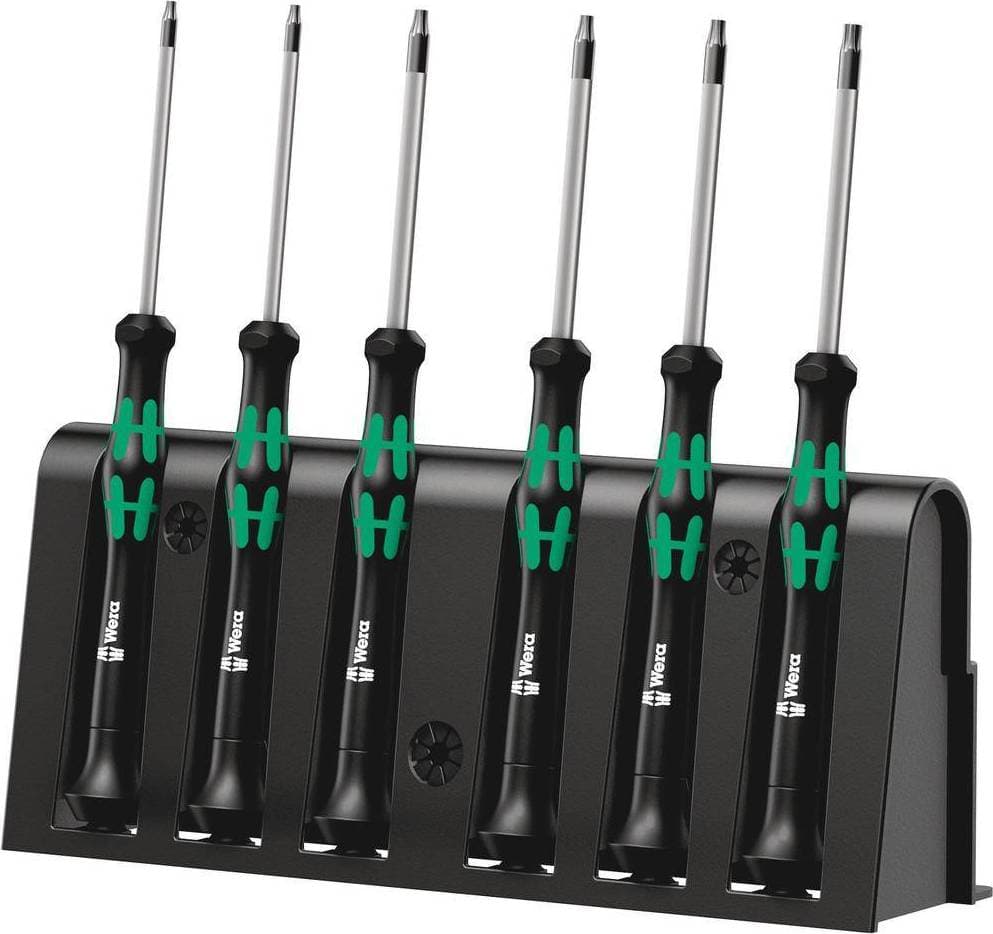 Wera 2067/6 5118154001 6Pcs Torxskruvmejsel