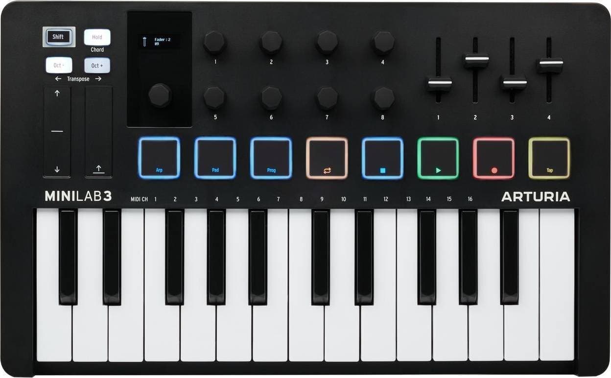 Arturia MiniLab 3 Black