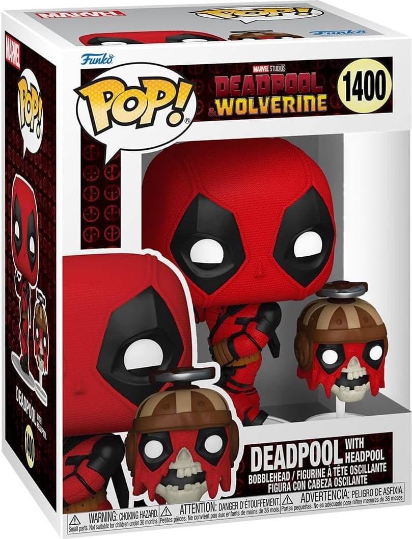 Funko Pop! Deadpool & Wolverine Deadpool with Headpool