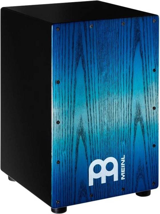 Meinl Meinl Percussion Headliner Snare Cajon Black Pacific Blue Fade, MCAJ100BK-PBF