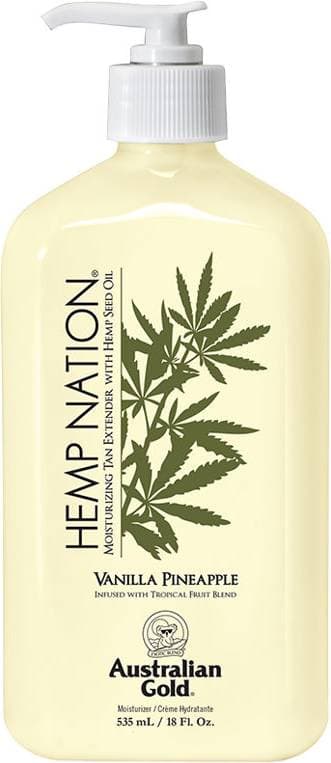 Australian Gold Hemp Nation Vanilla Pineapple Tan Extender 535ml