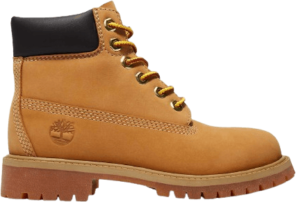 Timberland Junior Premium 6-Inch Waterproof Boot - Wheat Nubuck